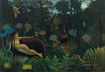 Desnudo Painting - El sueño Le Reve Henri Rousseau desnudo